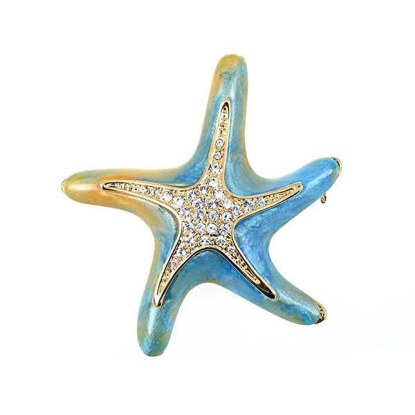 Alilang Swarovski Elements Pearlescent Starfish