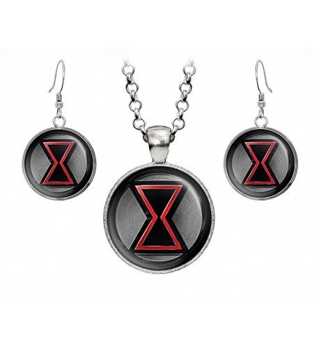 Necklace Avengers Superhero Earrings Presents