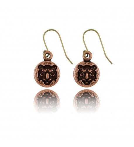 Nature Dangle Style Copper Earrings