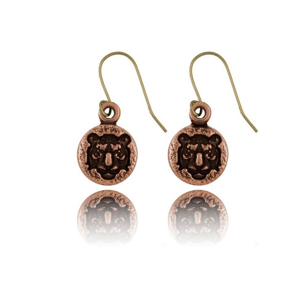 Nature Dangle Style Copper Earrings