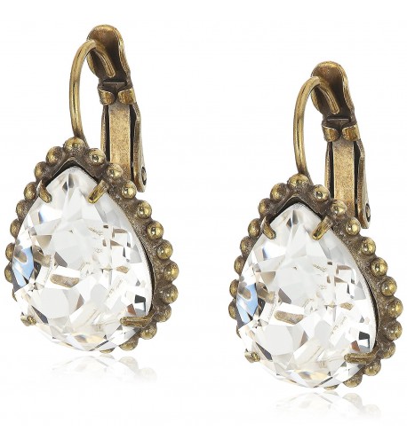 Sorrelli Pear Cut Drop Earrings