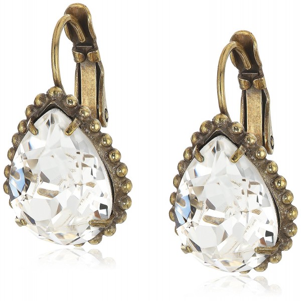 Sorrelli Pear Cut Drop Earrings