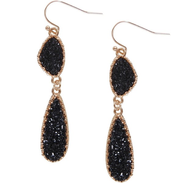 Humble Chic Simulated Druzy Dangles