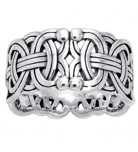 Viking Braided Wedding Sterling Silver