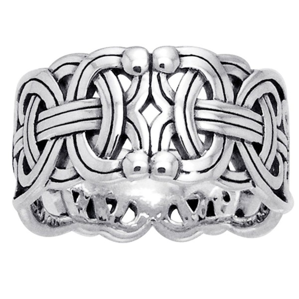 Viking Braided Wedding Sterling Silver