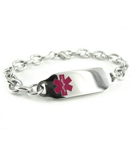 MyIDDr Pre Engraved Customized Warfarin Bracelet