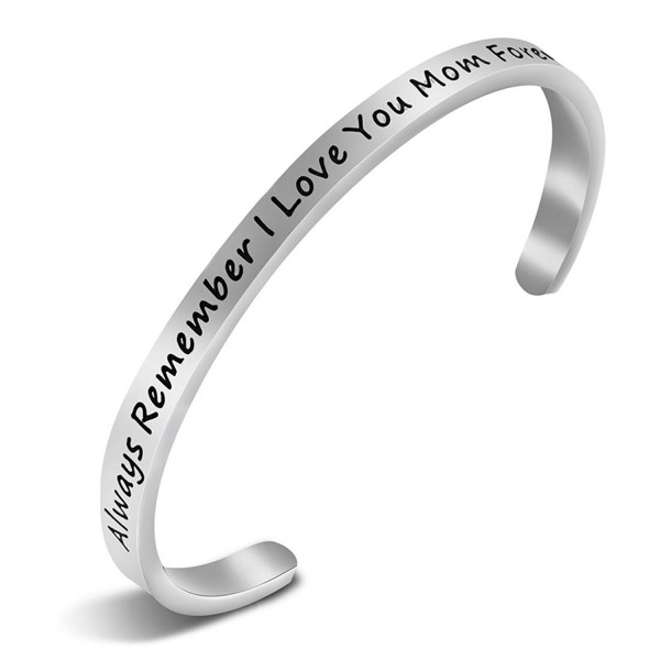 Remember Forever Inspirational Messaged Bracelet