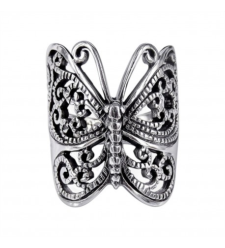 Sterling Silver Large Victorian Butterfly