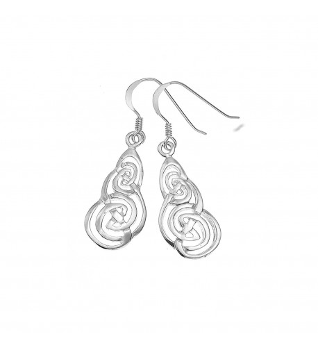 Sterling Silver Celtic Dangle Earrings