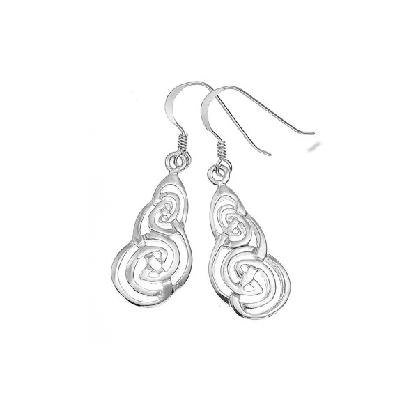 Sterling Silver Celtic Dangle Earrings