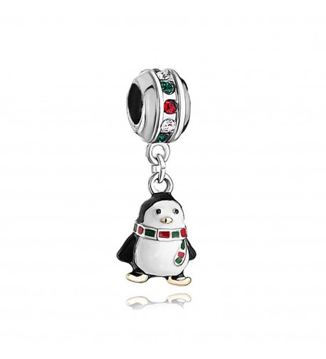 LovelyCharms Christmas Penguin Pandora Bracelets