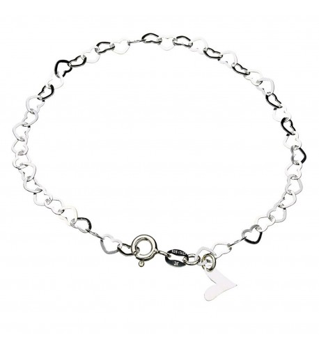 Sterling Silver Anklet Nickel Adjustable