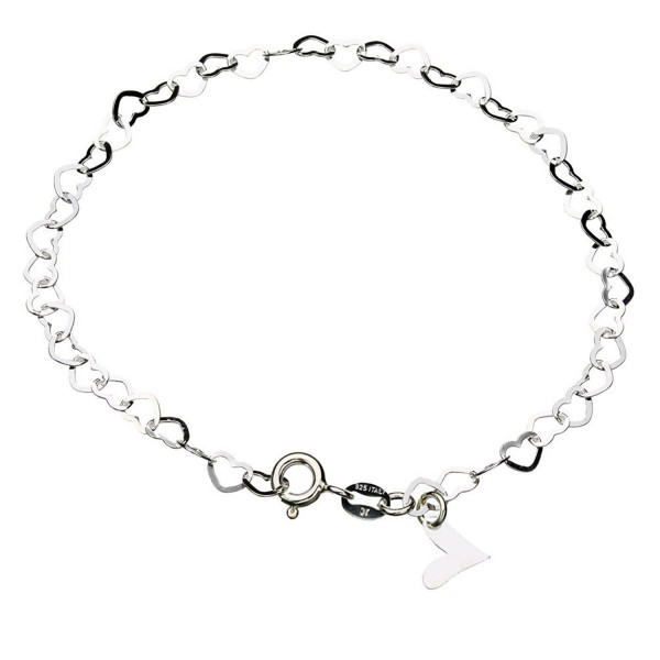 Sterling Silver Anklet Nickel Adjustable