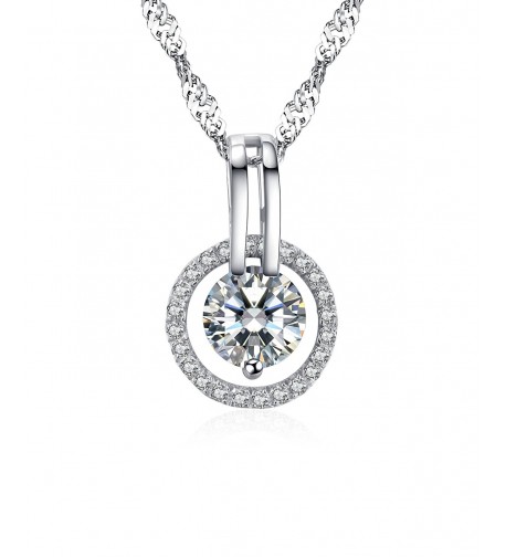 Arieanna Sterling Guardian Swarovski Necklace