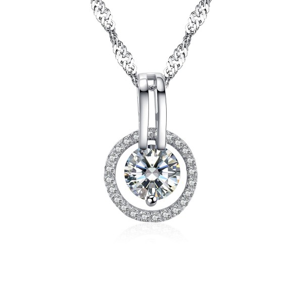 Arieanna Sterling Guardian Swarovski Necklace