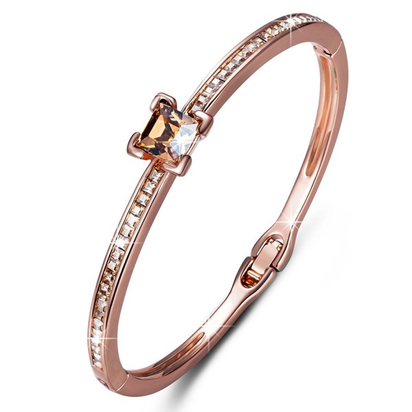 QIANSE Plated Bracelet SWAROVSKI Crystals QIANSE Plated Bracelet SWAROVSKI Crystals