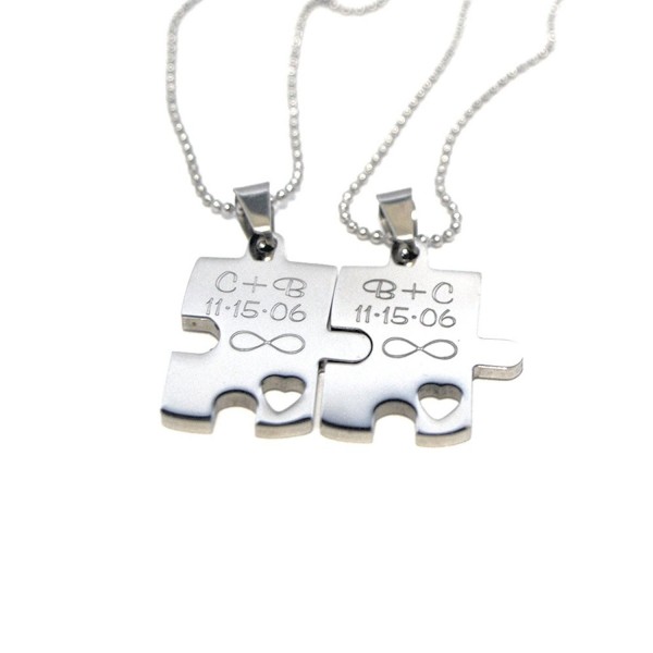Engraved Puzzle Couples Gift Set
