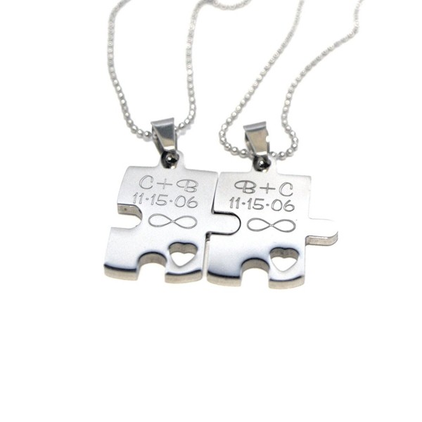Engraved Puzzle Couples Gift Set Engraved Puzzle Couples Gift Set