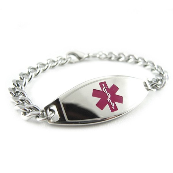 MyIDDr Pre Engraved Customized Penicillin Bracelet