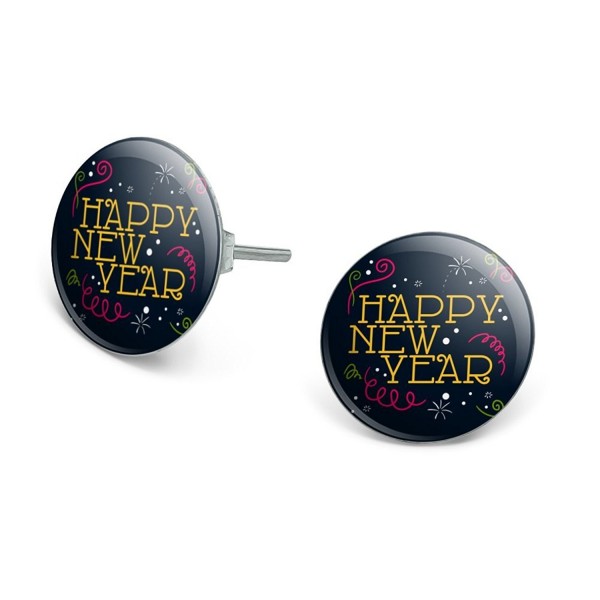 Happy Novelty Silver Plated Earrings