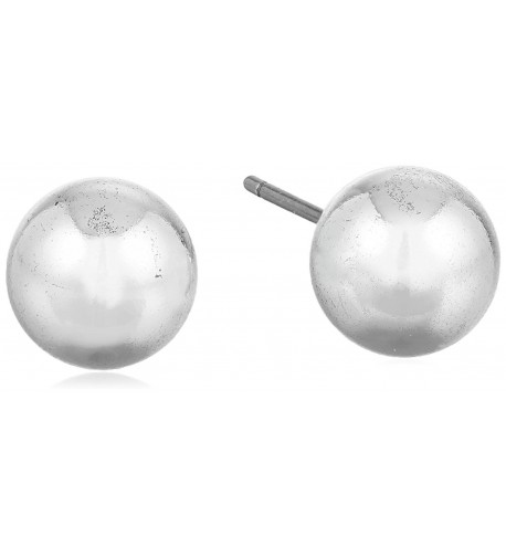 Napier Classics Silver Tone 8 5mm Earrings