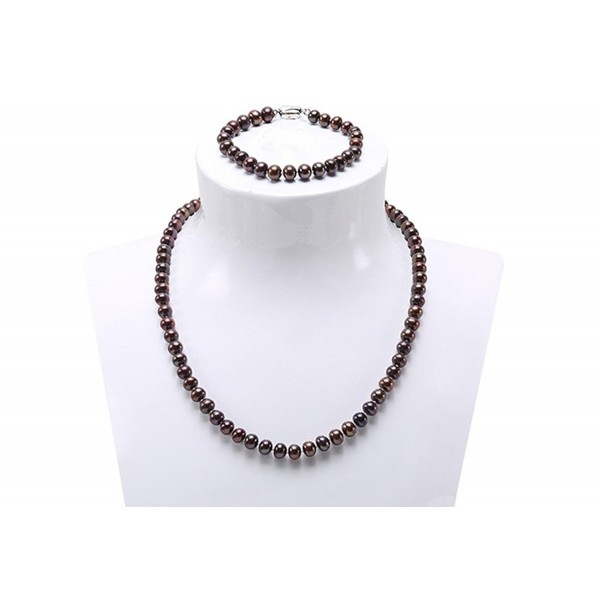 JYX Dark coffee Freshwater Cultured Pearl