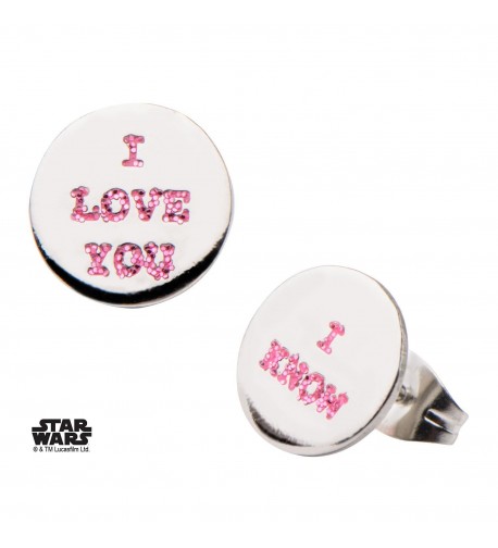 Womens Stainless Star Wars Earrings