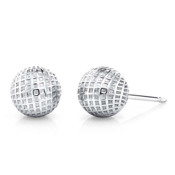 Sterling Silver Textured Earrings Friction Sterling Silver Textured Earrings Friction