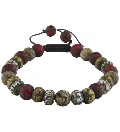 Buddha Groove Adjustable Beaded Bracelet