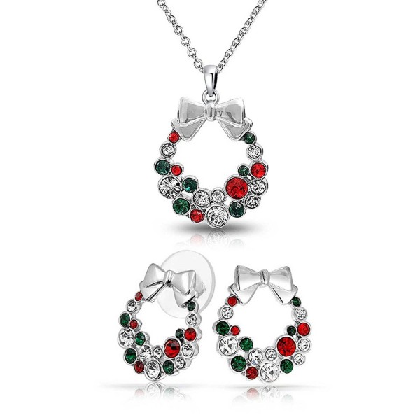 Bling Jewelry Crystal Necklace earrings