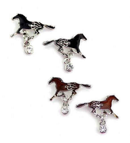 Western Running Earrings WYO HORSE Collection