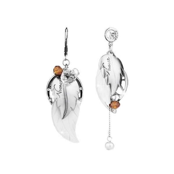 Cuicanstar Crystal Asymmetric Earrings Bohemia