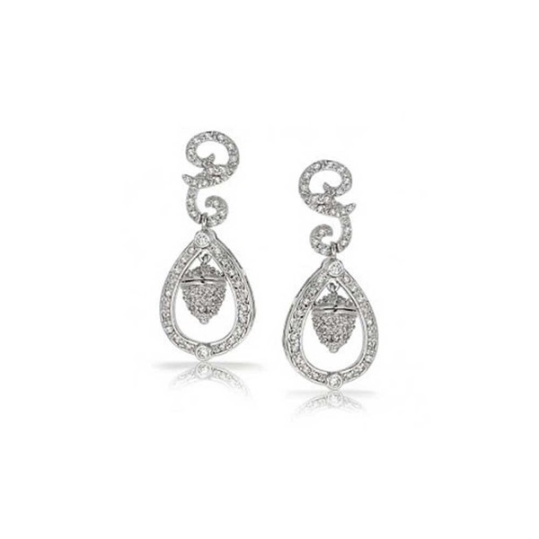 Bling Jewelry Inspired Wedding Earrings