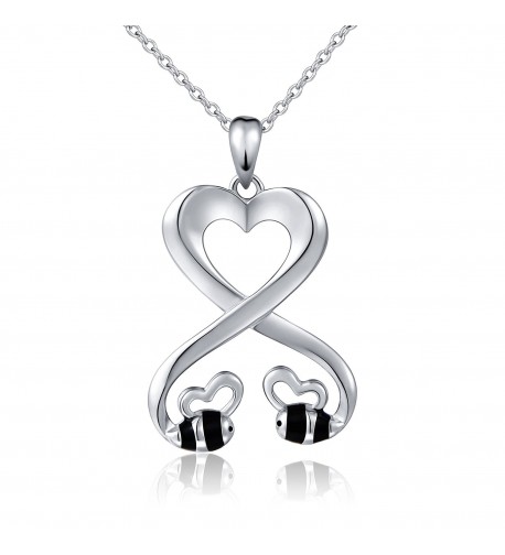 Sterling Infinity Pendant Necklace Girlfriend