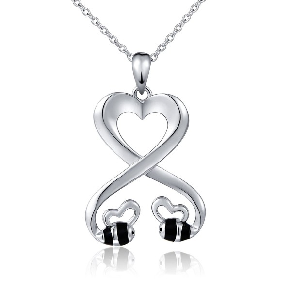 Sterling Infinity Pendant Necklace Girlfriend