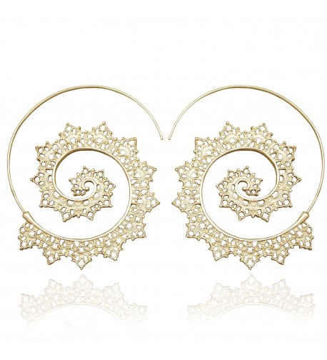 RechicGu Filigree Threader through Earrings