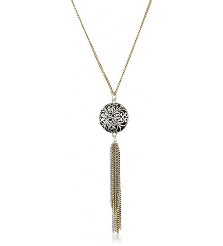 Lucky Brand Openwork Necklace Pendant