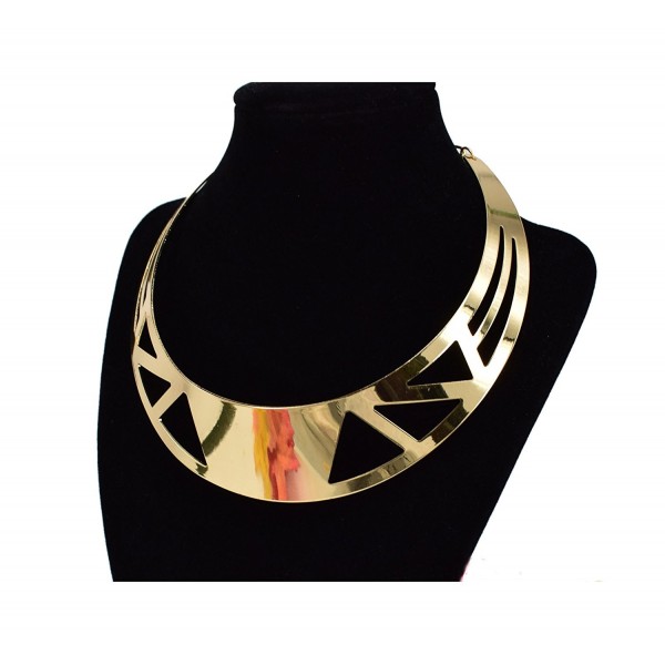 MOOCHI Plated Triangle Hollow Necklace MOOCHI Plated Triangle Hollow Necklace