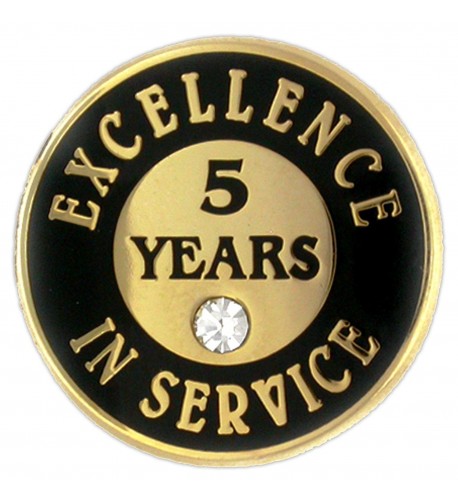 PinMarts Excellence Service Enamel Rhinestone