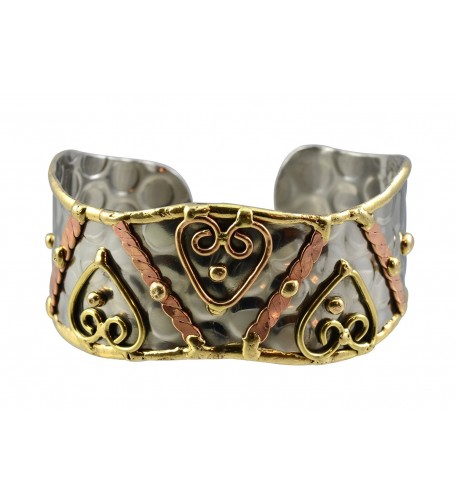 Anju Stainless Steel Bracelet Hearts
