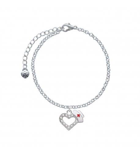 Delight Small Crystal Heart Bracelet