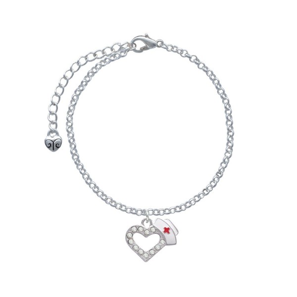Delight Small Crystal Heart Bracelet