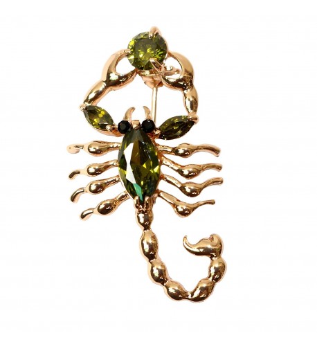 Navachi Zirconia Scorpion Az7065b Brooches