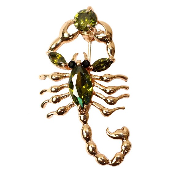 Navachi Zirconia Scorpion Az7065b Brooches