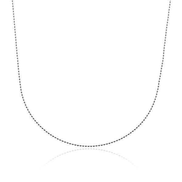 Sterling Silver Chain Necklace Plated