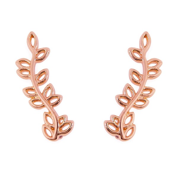 Fashion Womens Petal Crawler Earrings