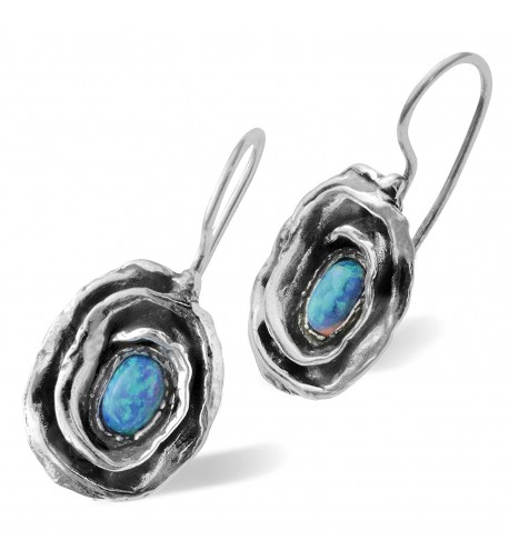 Earrings Sterling Silver Created Secure