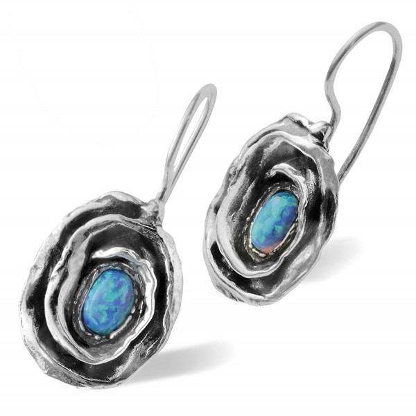 Earrings Sterling Silver Created Secure