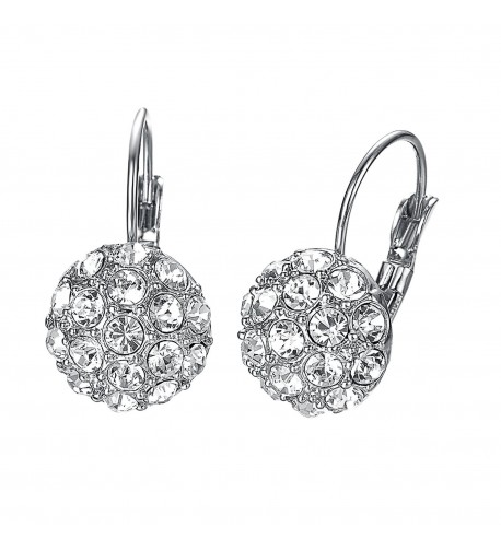 Yoursfs Earrings Austrian Crystals Plated