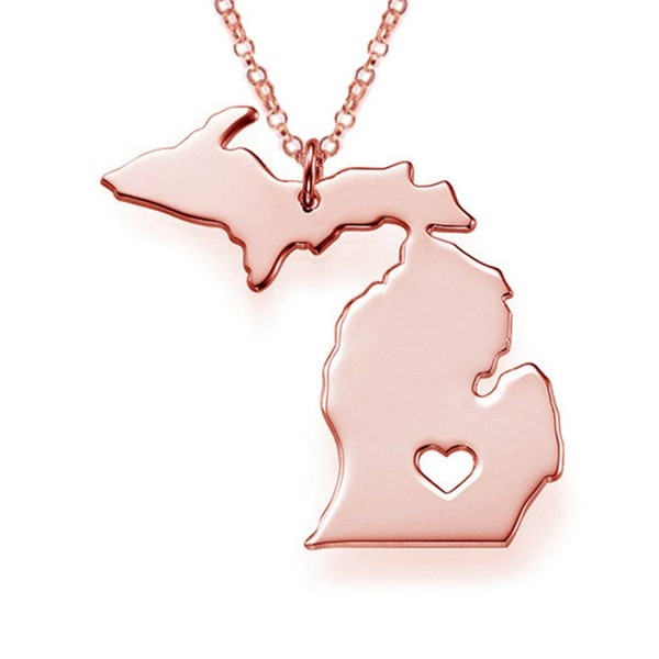 Stainless Pendant Necklace Michigan MI